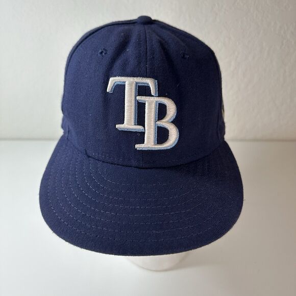 Tampa Bay Rays 2008 World Series New Era Hat MLB Official On-Field Cap Baseball - Picture 2 of 8